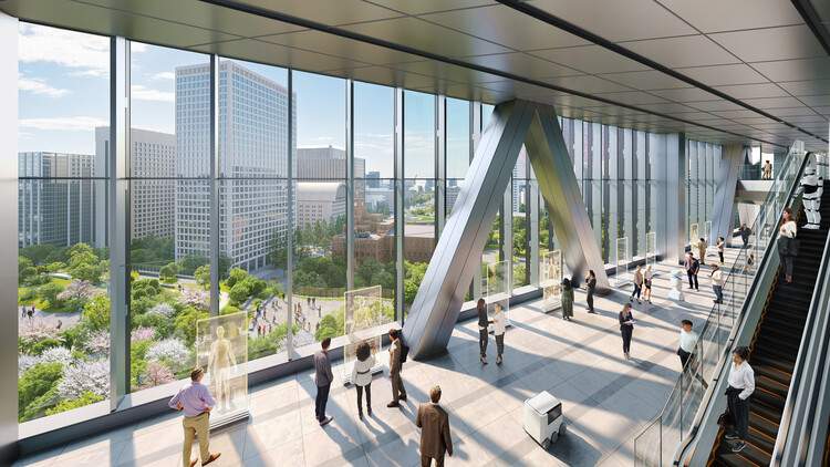 日本智慧城市典范：PLP 建筑事务所启动东京十字公园首座塔楼建设 - 4 的图像 15