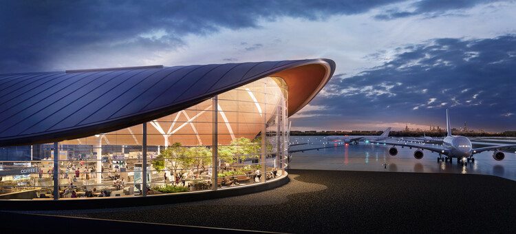 SOM 公布“芝加哥奥黑尔国际机场 D 航站楼”设计方案 - 8 的图像 9