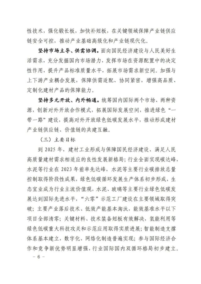建材工业“十四五”发展实施意见发布(全文)(图6) 建材工业“十四五”发展实施意见发布(全文)(图6)