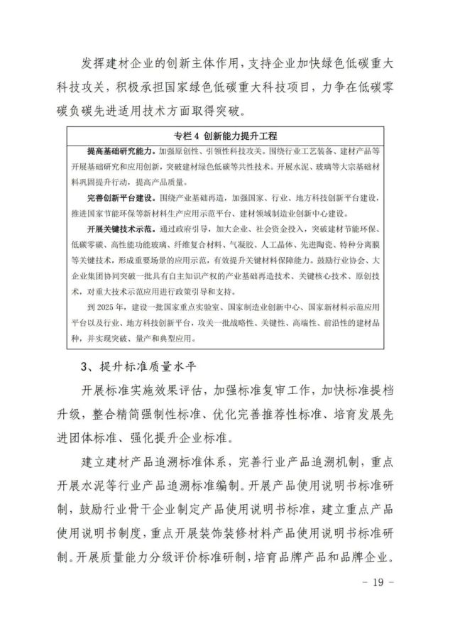 建材工业“十四五”发展实施意见发布(全文)(图19) 建材工业“十四五”发展实施意见发布(全文)(图19)