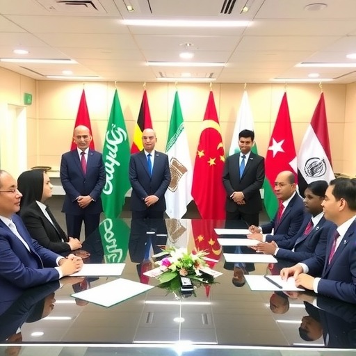 中国建材代表团深化中东多元合作推动绿色低碳转型(图1)