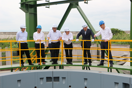 建材联合会调研中淳高科优博络客，力推绿色低碳发展(图2)