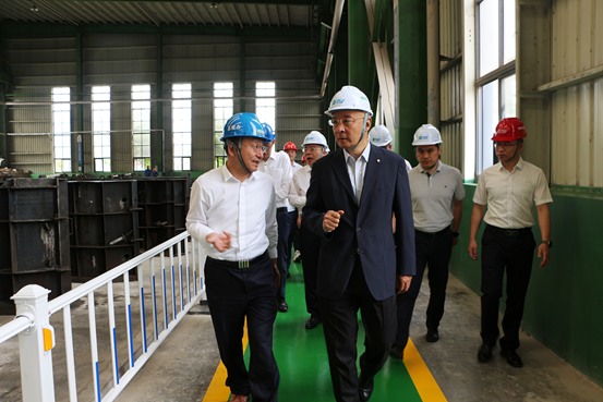 中国建材联合会调研领军企业 推动行业绿色转型(图1)