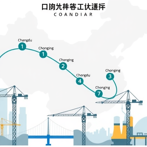 十个考察点位背后的成渝合作“路线图”(图1) 十个考察点位背后的成渝合作“路线图”(图1)