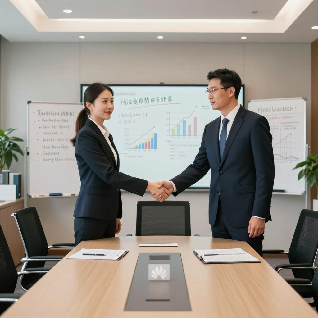 阎晓峰会见华为技术有限公司吴海宇一行(图2) 阎晓峰会见华为技术有限公司吴海宇一行(图2)