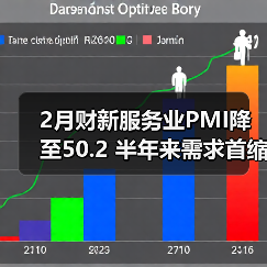 2月财新服务业PMI降至50.2 半年来需求首缩（图2）