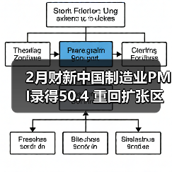2月财新中国制造业PMI录得50.4 重回扩张区间(图2) 2月财新中国制造业PMI录得50.4 重回扩张区间(图2)
