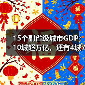 15个副省级城市GDP:10城超万亿,还有4城7千亿(图4) 15个副省级城市GDP:10城超万亿,还有4城7千亿(图4)