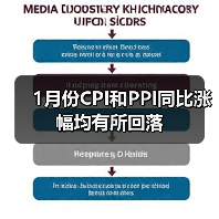 1月份CPI和PPI同比涨幅均有所回落（图3）