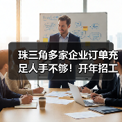 珠三角多家企业订单充足人手不够!开年招工忙使招(图2) 珠三角多家企业订单充足人手不够!开年招工忙使招(图2)