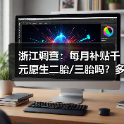 浙江调查：每月补贴千元愿生二胎/三胎吗？多地已出手。。。（图1）