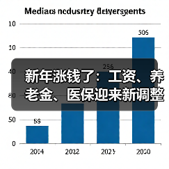 新年涨钱了:工资、养老金、医保迎来新调整(图2) 新年涨钱了:工资、养老金、医保迎来新调整(图2)
