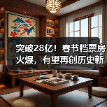 突破28亿!春节档票房火爆,有望再创历史新高(图1) 突破28亿!春节档票房火爆,有望再创历史新高(图1)
