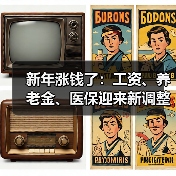 新年涨钱了:工资、养老金、医保迎来新调整(图1) 新年涨钱了:工资、养老金、医保迎来新调整(图1)