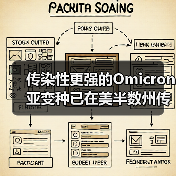 传染性更强的Omicron亚变种已在美半数州传播（图4）