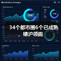 34个都市圈6个已成熟,穗沪领跑(图4) 34个都市圈6个已成熟,穗沪领跑(图4)