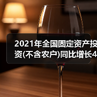 2021年全国固定资产投资(不含农户)同比增长4.9%（图1）