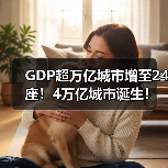 GDP超万亿城市增至24座！4万亿城市诞生！（图4）