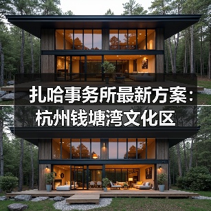 扎哈事务所最新方案：杭州钱塘湾文化区（图2）