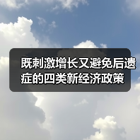 既刺激增长又避免后遗症的四类新经济政策(图2) 既刺激增长又避免后遗症的四类新经济政策(图2)