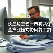 长三角三省一市将共保全产业链式协同复工复产(图1) 长三角三省一市将共保全产业链式协同复工复产(图1)
