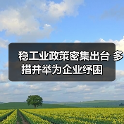 稳工业政策密集出台 多措并举为企业纾困(图3) 稳工业政策密集出台 多措并举为企业纾困(图3)