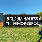 民间投资占比降至55.6%,呼吁降低政府项目投资门槛(图1) 民间投资占比降至55.6%,呼吁降低政府项目投资门槛(图1)