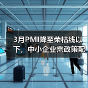 3月PMI降至荣枯线以下,中小企业需政策配合发力(图1) 3月PMI降至荣枯线以下,中小企业需政策配合发力(图1)