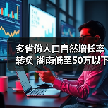 多省份人口自然增长率转负 湖南低至50万以下(图3) 多省份人口自然增长率转负 湖南低至50万以下(图3)