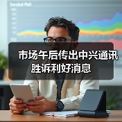 市场午后传出中兴通讯胜诉利好消息（图4）