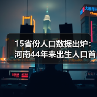 15省份人口数据出炉：河南44年来出生人口首次跌破80万（图2）