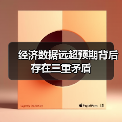 经济数据远超预期背后存在三重矛盾（图1）