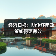 经济日报:助企纾困政策如何更有效(图1) 经济日报:助企纾困政策如何更有效(图1)