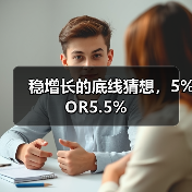 稳增长的底线猜想,5%OR5.5%(图1) 稳增长的底线猜想,5%OR5.5%(图1)