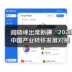 阎晓峰出席新疆“2023中国产业转移发展对接活动”(图4) 阎晓峰出席新疆“2023中国产业转移发展对接活动”(图4)