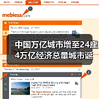 中国万亿城市增至24座 4万亿经济总量城市诞生（图2）