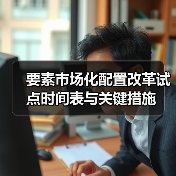 要素市场化配置改革试点时间表与关键措施（图3）