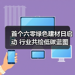 首个六零绿色建材日启动 行业共绘低碳蓝图(图1) 首个六零绿色建材日启动 行业共绘低碳蓝图(图1)