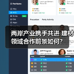 两岸产业携手共进 建材领域合作前景如何?(图1) 两岸产业携手共进 建材领域合作前景如何?(图1)