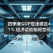 四季度GDP增速或达4.1% 经济动能如何变化?(图2) 四季度GDP增速或达4.1% 经济动能如何变化?(图2)