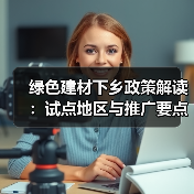 绿色建材下乡政策解读：试点地区与推广要点全解析（图3）