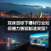 双碳目标下建材行业如何借力智能制造突围?(图2) 双碳目标下建材行业如何借力智能制造突围?(图2)