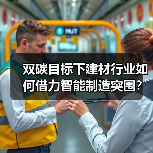 双碳目标下建材行业如何借力智能制造突围?(图1) 双碳目标下建材行业如何借力智能制造突围?(图1)