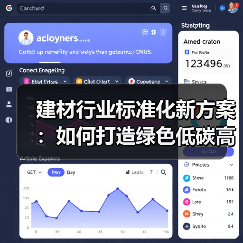建材行业标准化新方案:如何打造绿色低碳高质量发展体系?(图4) 建材行业标准化新方案:如何打造绿色低碳高质量发展体系?(图4)
