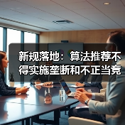 新规落地:算法推荐不得实施垄断和不正当竞争(图4) 新规落地:算法推荐不得实施垄断和不正当竞争(图4)