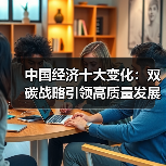 中国经济十大变化:双碳战略引领高质量发展(图1) 中国经济十大变化:双碳战略引领高质量发展(图1)