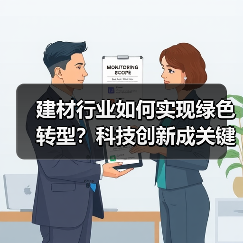 建材行业如何实现绿色转型?科技创新成关键(图1) 建材行业如何实现绿色转型?科技创新成关键(图1)