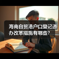 海南自贸港户口登记通办改革措施有哪些?(图1) 海南自贸港户口登记通办改革措施有哪些?(图1)