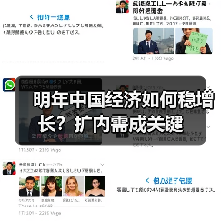 明年中国经济如何稳增长？扩内需成关键（图1）