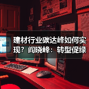 建材行业碳达峰如何实现?阎晓峰:转型促绿色发展(图3) 建材行业碳达峰如何实现?阎晓峰:转型促绿色发展(图3)